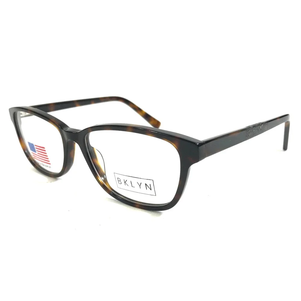 BKLYN Eyeglasses Frames HIGHLAND DTORT Dark Tortoise Cat Eye Full Rim 54-17-143